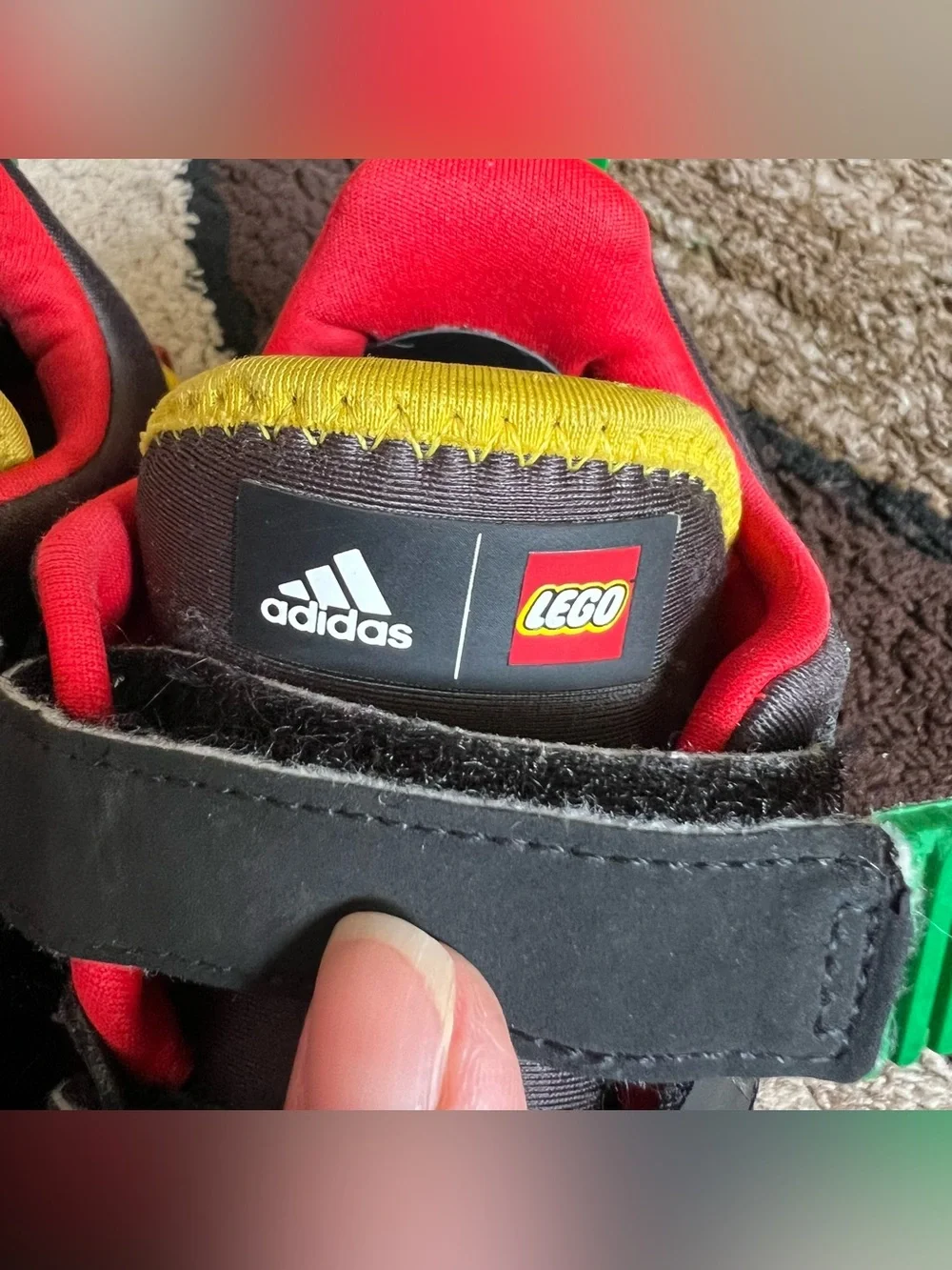Toddler Adidas x LEGO Sport DNA Sneakers Size 9k
